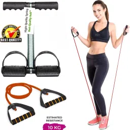 Tummy Trimmer Toning Tube Home Gym Exercising Equipment for Workout Ab Exerciser-image-19