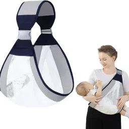Baby Carrier Newborn to Toddler, Ergonomic 3D Mesh Baby Wraps Carrier Baby Carry Cot-image-7