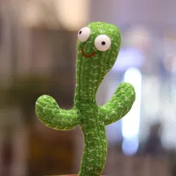 Superb Cactus Toy For Kids With LIght & Music+Usb Cable & Dancing toy For Kids-picture-14