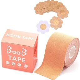 Women's Cotton Spandex Multipurpose Breast Lift Tape. Nursing Breast DN51 Nursing Breast Pad-image-29