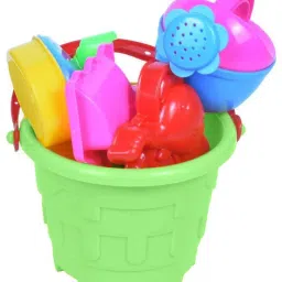 Beach Set Toy - Non-Toxic Plastic Sand Molding Kit for Kids-19