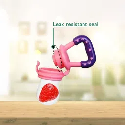 kidbea Silicone Food/Fruit Nibbler with Extra Mesh, Soft Pacifier Feeder image 4