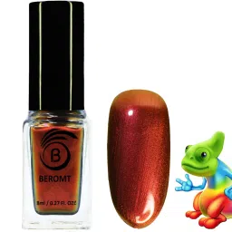 CHROME PRISMATIC NAIL POLISH-6005 Red-image-36