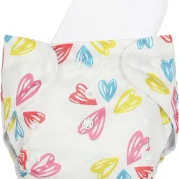 Baby Cloth Diaper Adjustable Reusable Washable Printed Button Diaper for Babies-22