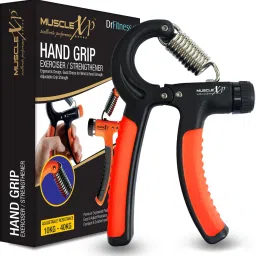 DrFitness+ Hand Grip Exerciser / Strengthener| Strong Compression Spring Ab Exerciser-19