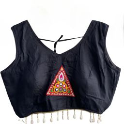 Round Neck Women Blouse-image-2