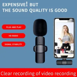 imad NEW TRUE NOISELESS MICROPHONE FOR C TYPE AND I PHONE Microphone image 4