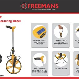 freemans PRO-DMW PRO-DMW Multiple Unit Measuring Wheel image 2