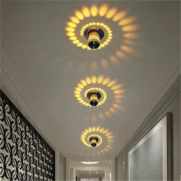 ONITON111 Spiral Warm Light Decorative Gate Light Outdoor Lamp-image-1