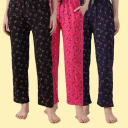 fit n fame Pack of 3 Women Pyjama-picture-1