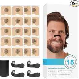Pack of 15 Nasal Dilators – Silicone Anti Snore Nose Vents for Easy Breathing Manual Nasal Aspirator-image-70