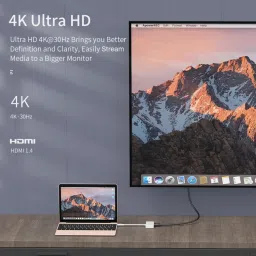 Portronics C-Konnect POR-1041 C-Konnect USB-C Multiport Adapter HDMI Connector image 4