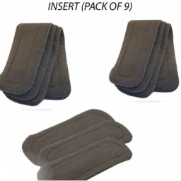 5 LAYERS INSERT. Reusable, washable 5 layer baby diaper's insert ONLY-25