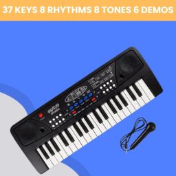 Musical Sound Toys 37Key (Piano Keyboard) with Recording & Mic for Boy/GirlC444 Musical Sound Toys 37Key (Piano Keyboard) with Recording & Mic for Boy/GirlC444 Analog Portable Keyboard-31