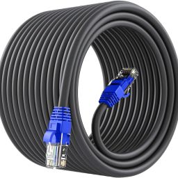 Sadow LAN Cable 100 m 100 Meter CAT6 Outdoor Direct Burial RJ45 LAN Cable 24AWG Waterproof-16