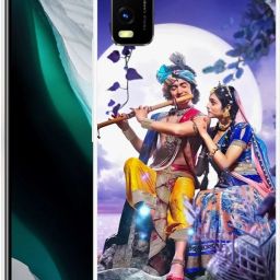 Back Cover for Vivo Y20, Radha, Govind, Radhe, Krishna-image-79