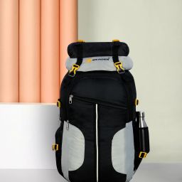 70L TRAVEL BACKPACK Hiking Bag Rucksack Travel Backpack RUCKSACK for Adventure Camping Trekking Bag GREY Rucksack- 70 L-image-44