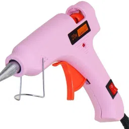 fadman PINK MINI 20 WATT HOT MELT AND ON OFF SWITCH AND INDICATOR WITH ONLY 10 STICKS Standard Temperature Corded Glue Gun image 2