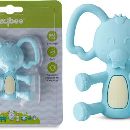 Elephant Silicone Teether for Baby, BPA Free 100% Silicone Teether for Babies Teether-28