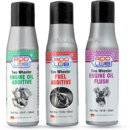 Premium Quality Bike Engine Oil Additive, Flush and Fuel Additive 50ML Each Premium Quality Bike Engine Oil Additive, Engine Flush & Petrol Fuel Additive Oil Flush and Treatment-1