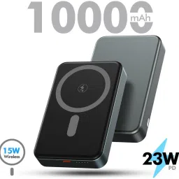 10000 mAh 30 W Wired & Wireless With MagSafe Ultra Slim Pocket Size Power Bank-image-75