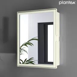 Bathroom Cabinet with Mirror/Bathroom Storage Organizer/Bathroom Shelf(14x18 In) Acrylic Wall Shelf-image-52