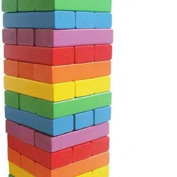 48 Colorful Wooden Building Block/Jenga-25