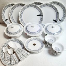 Pack of 41 Melamin ZOYAA Dinner Set-image-63