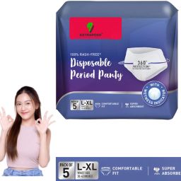 Cottony Soft Rash Free Sanitary Pads for Women - XL (Pack of 5PCS) Sanitary Pad-image-26
