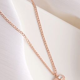 JOKER & WITCH Rose Gold-Plated Heart Necklace-image-85