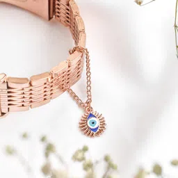 JOKER & WITCH Women Rosegold Toned Watch Charm-image-74