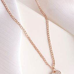 JOKER & WITCH Rose Gold-Plated  Heart Charm Pendant-43