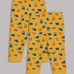 Kanvin Girls Pack Of 2 Printed Thermal Bottoms-image-22