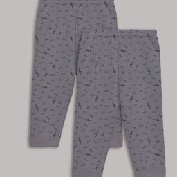 Kanvin Boys Pack of 2 Printed Thermal Bottoms-picture-20