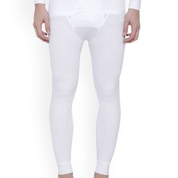 BODYCARE INSIDER Men White Solid Cotton Thermal Bottoms-image-77