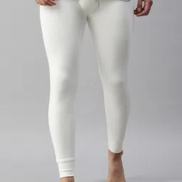 LUX PARKER Men Ribbed Cotton Wool Thermal Bottoms-image-45
