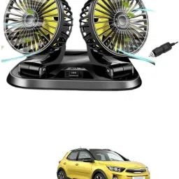 Universal Portable Auto Cooling Fan Double Head 108 Car Interior Fan-image-32