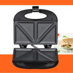 Sandwich Toaster, Electric Sandwich Maker, Nonstick fix toast plate, Handle lock Toast-11