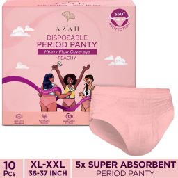 Disposable Period Panties| Peachy New Look | Heavy Flow Coverage Sanitary Pad-picture-24