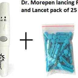 Dr. Morepen lancing device + 25 Glucometer Lancets-28