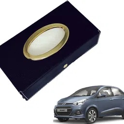 mockhe Chrom-Black Tisue Box Leatherete-559 Vehicle Tissue Dispenser-picture-12