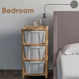 ramadhani Multi-Functional Storage Drawer Cabinet Storage Organizer with Drawers PP Collapsible Wardrobe image 5