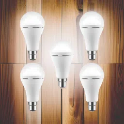 Surya (Emergency Bulb) 12W Rechargeable LED (Emergency Light) (Pack of 5) UC456 4 hrs Bulb Emergency Light-image-92