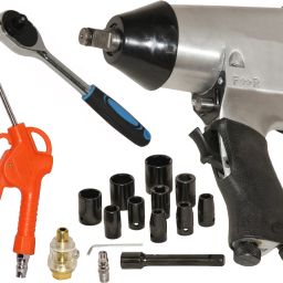 Pneumatic Impact Wrench Kit,Ratchet Handle 1/2,Air Blow Gun Pneumatic Impact Wrench-image-61
