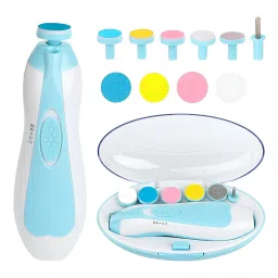 Electric Baby Nail Trimmer with 6 Grinding Heads, Suitable for all (Baby/ Adult)-13