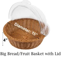 raycraft Polyresin Bread Basket image 4