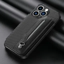 Men & Women Casual Black Artificial Leather Card Holder-picture-24