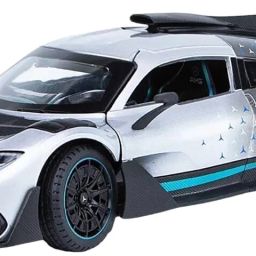 1/24 AMG One Alloy Metal Pull Back Car With Light & Music Toys Car For Kids Gift-image-57