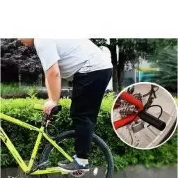 ghg BIICYCLE FOOT REST 2 PAIR RANGER CYCLE Bicycle Brake Disk (12 mm) Brake Shoe image 2
