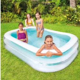 Swim Center Family Pool 8.7 Foot Inflatable Swimming Pool with Free Pump Inflatable Swimming Pool-19